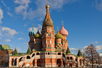 Saint Basil s Cathedral on Red Square in Moscow, Russia