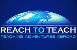 reach to teach company logo and motto